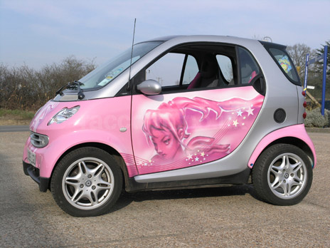 What Balotelli’s Smart car might have looked like.