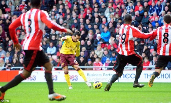 cazorla sunderland feb 2013