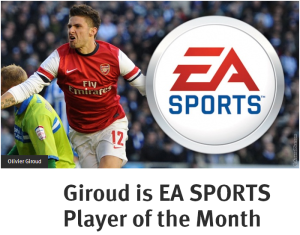 Giroud EA POTM Jan 2013