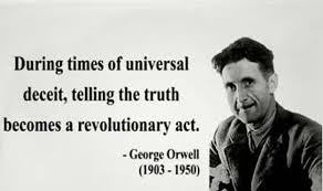 orwell speaking the truth